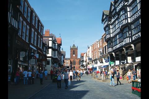 Significant retail development was planned for Chester but has been derailed since the downturn